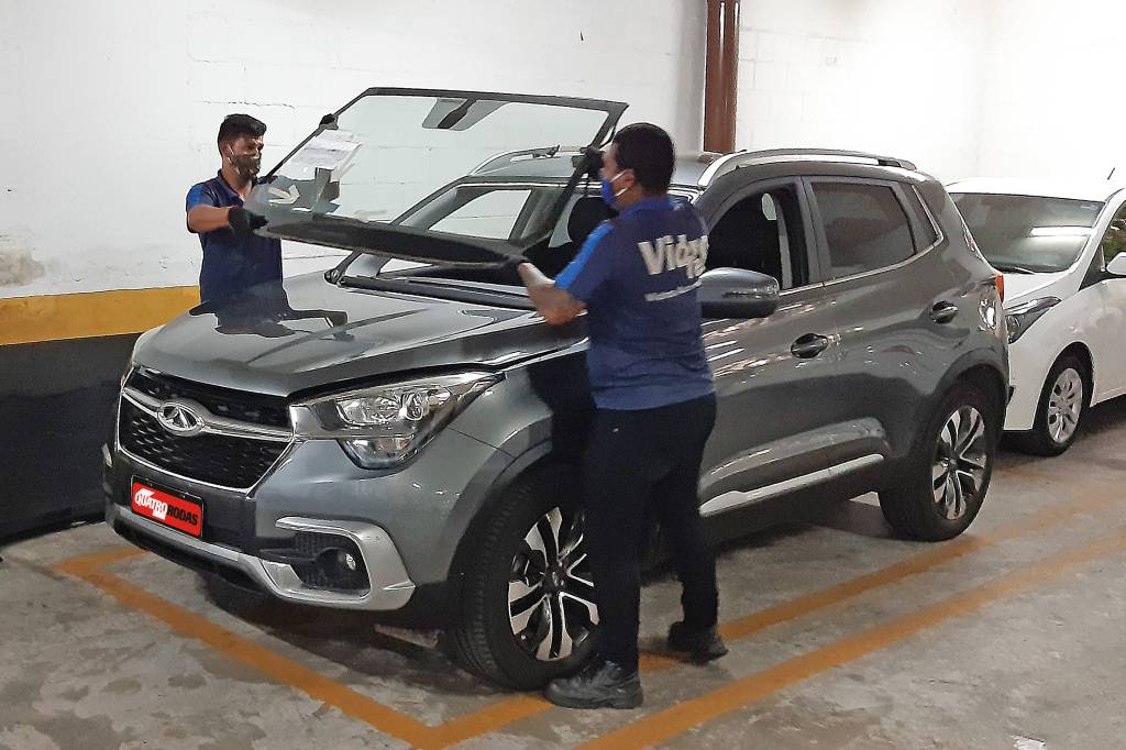 Chery Tiggo 5X Longa Duração troca vidro (2) troca de para-brisa