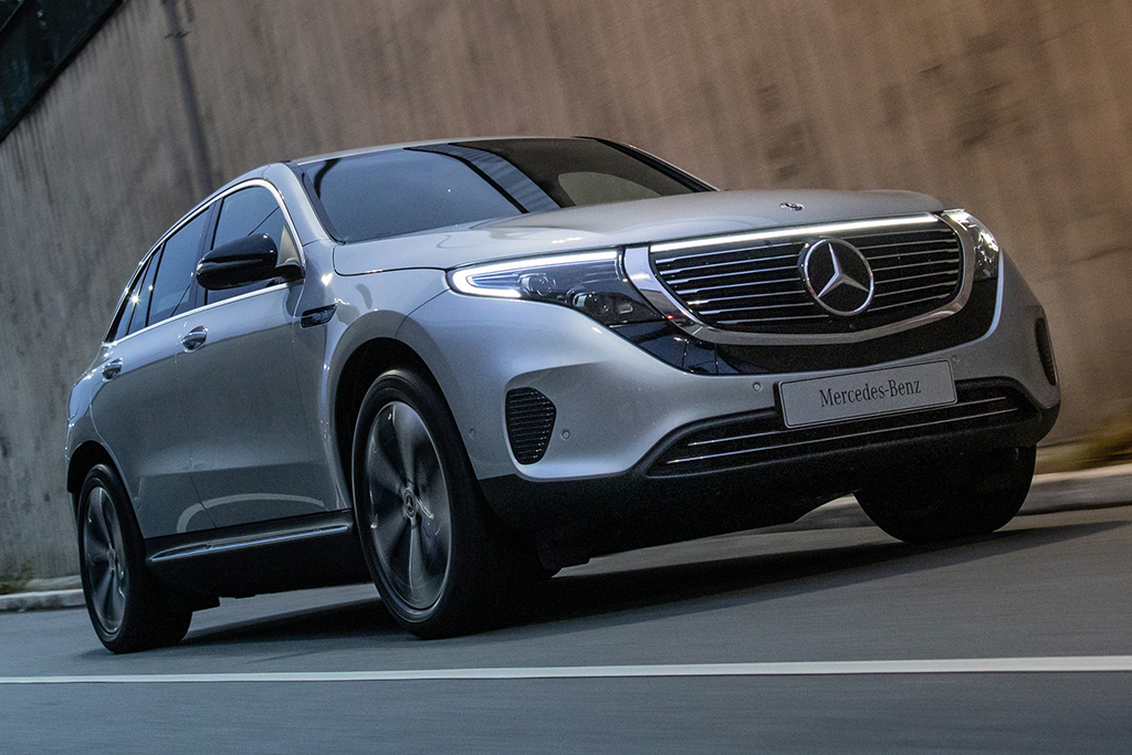 Mercedes-Benz EQC, elétrico mais caro do Brasil, estreia por R$ 575.000