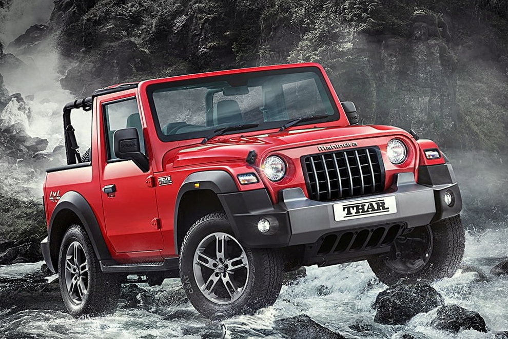 Mahindra Thar: o SUV com visual de Jeep Wrangler e preço de Renegade