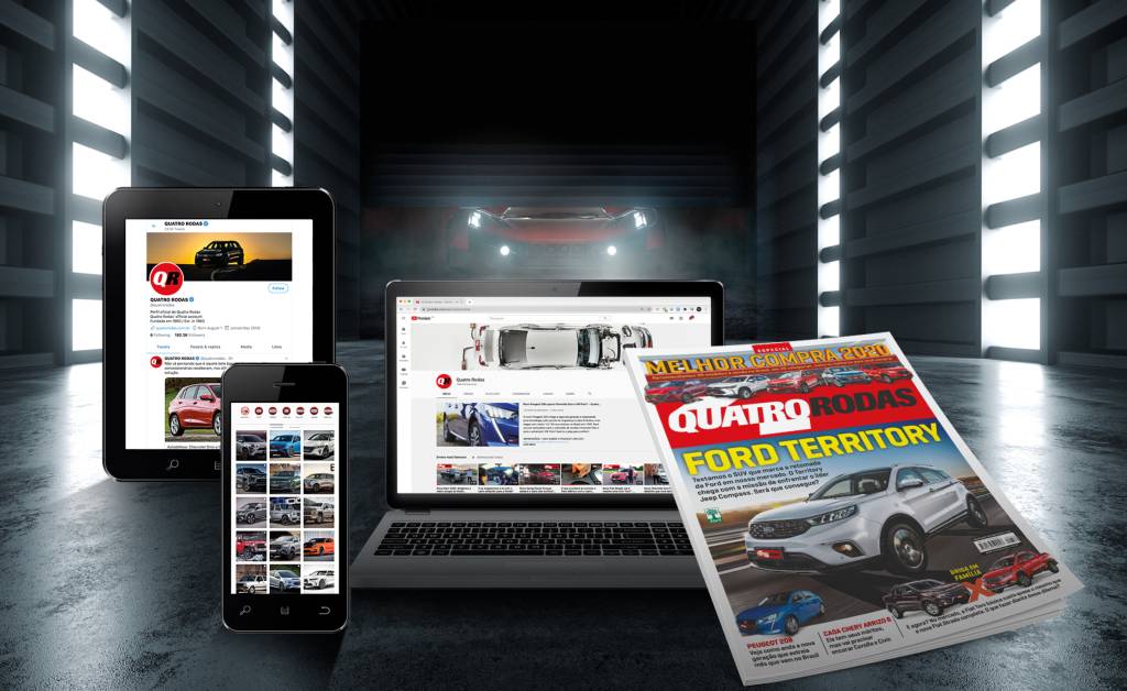 QUATRO RODAS chega aos 60 anos presente em todas as redes sociais