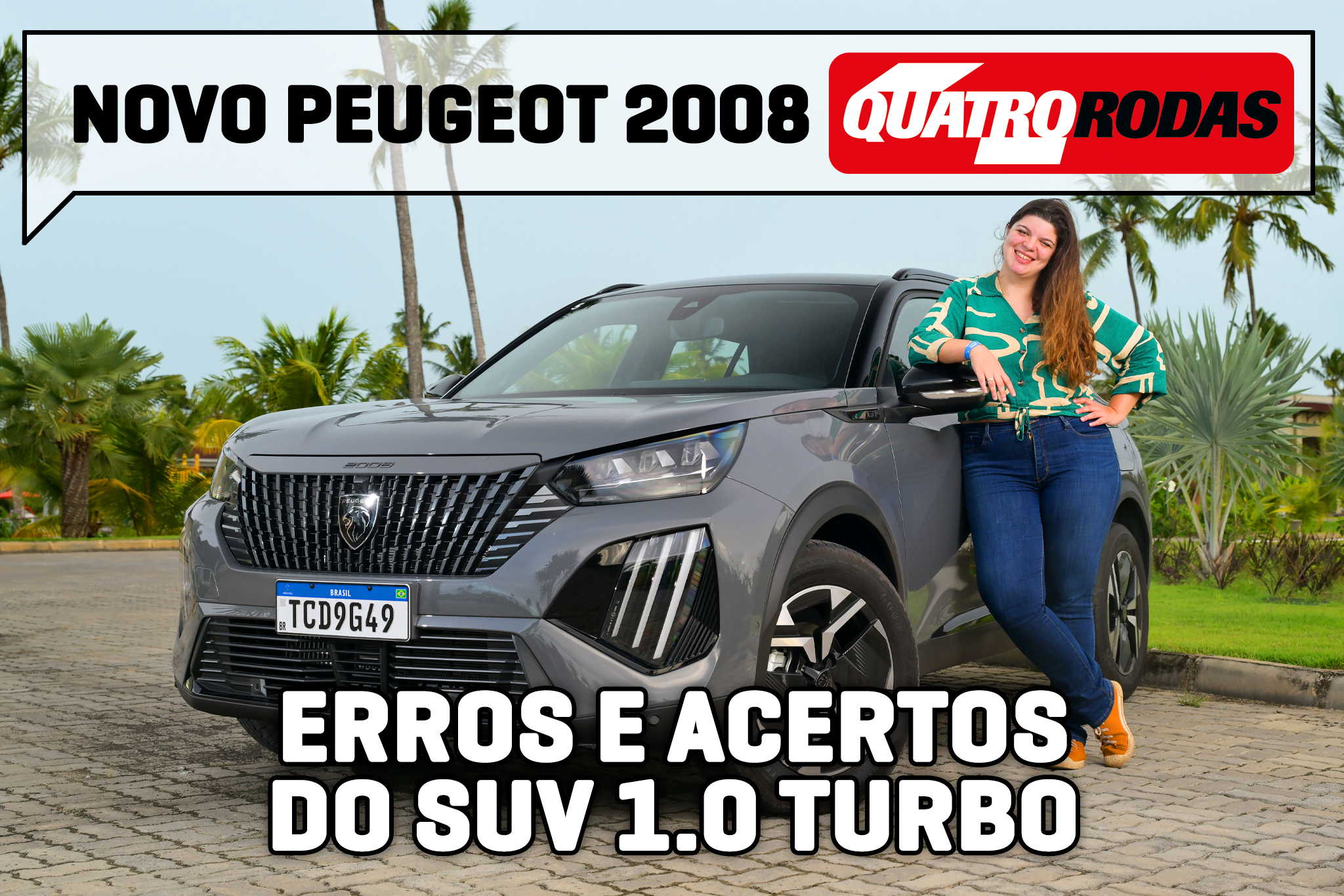 Peugeot 2008 2025 anda bem com motor do Pulse, mas peca por não ter ACC