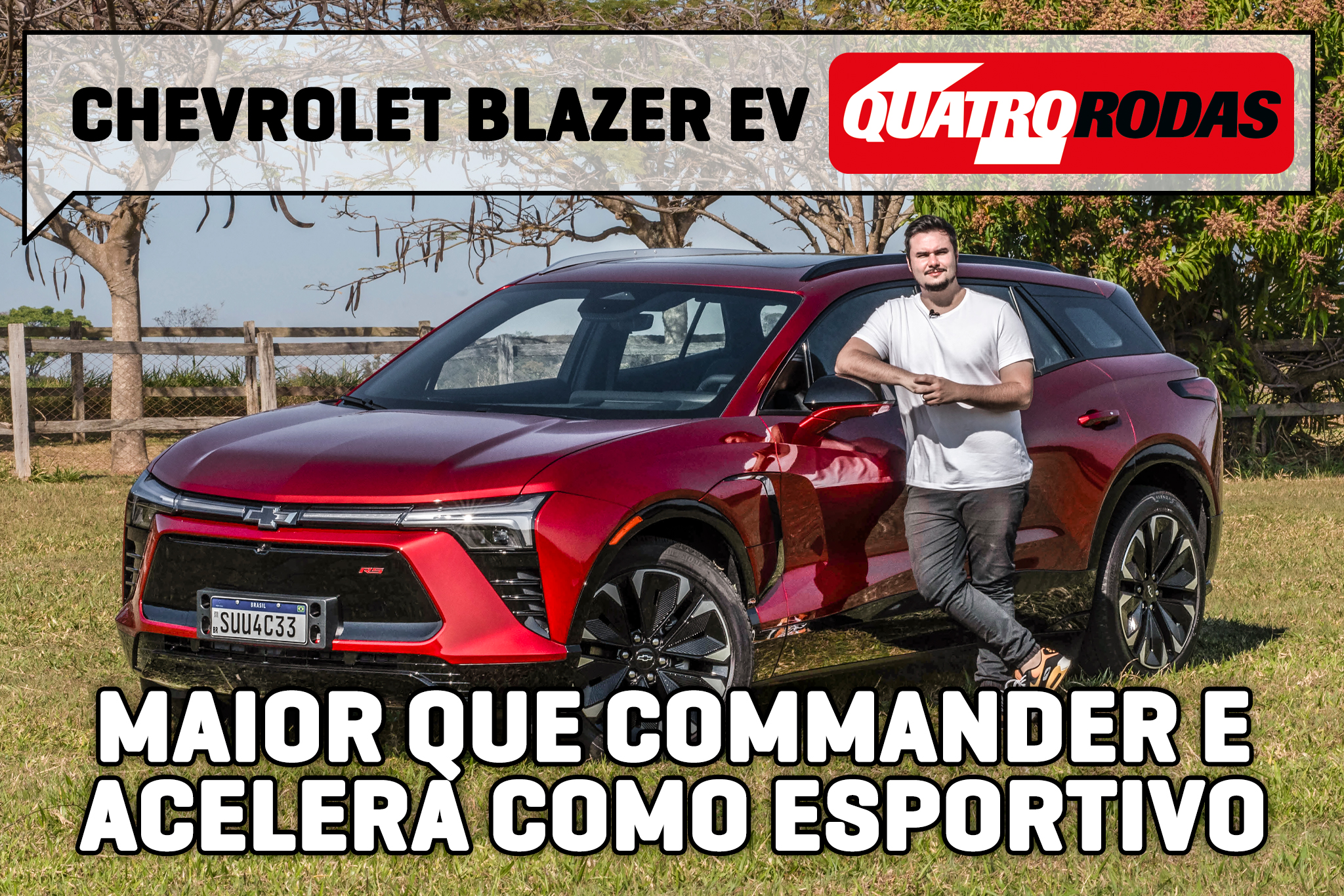 Chevrolet Blazer volta ao Brasil como SUV elétrico que ‘substitui’ o Camaro