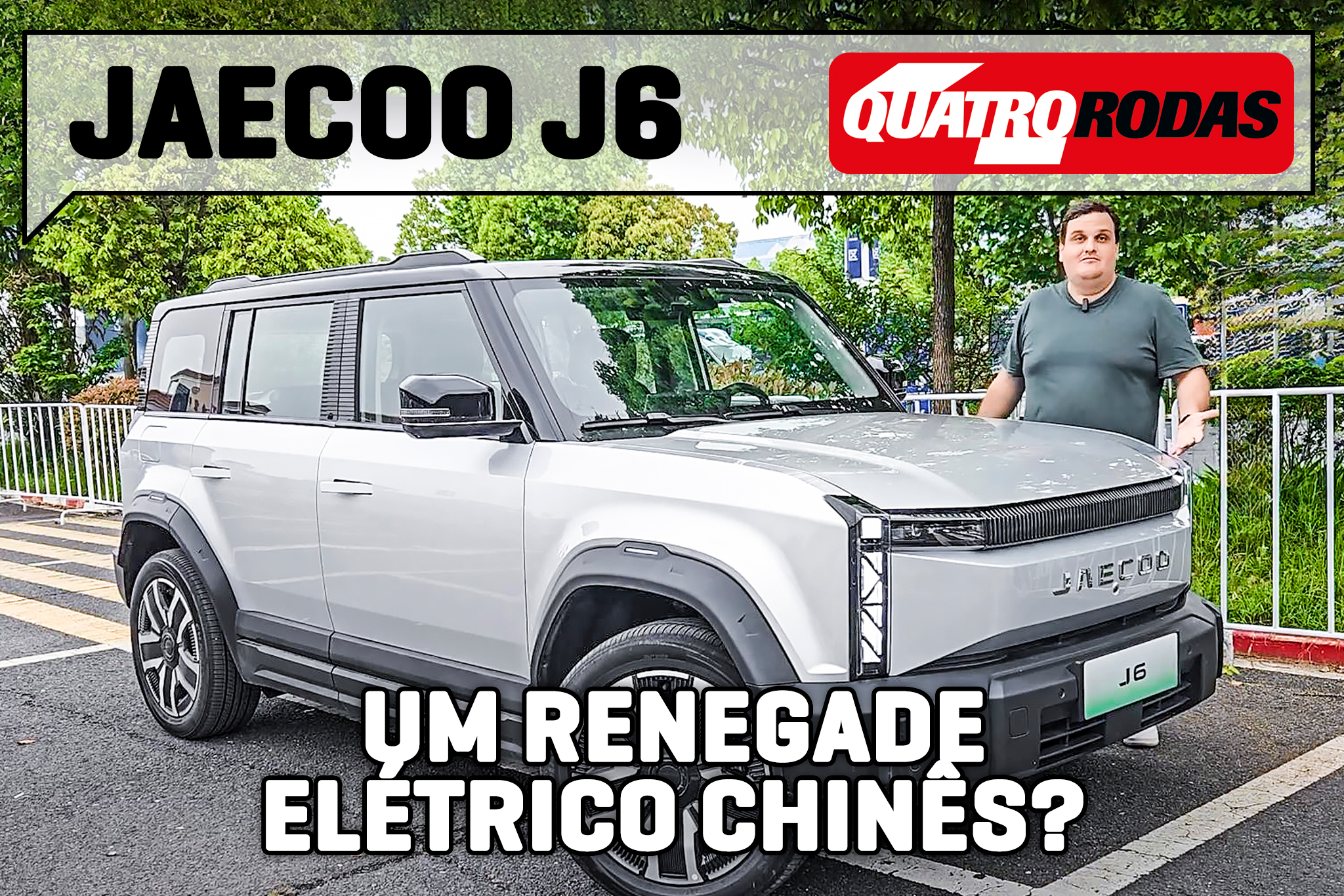 Dirigimos o Jaecoo 6, elétrico com jeitão de Renegade cotado para o Brasil