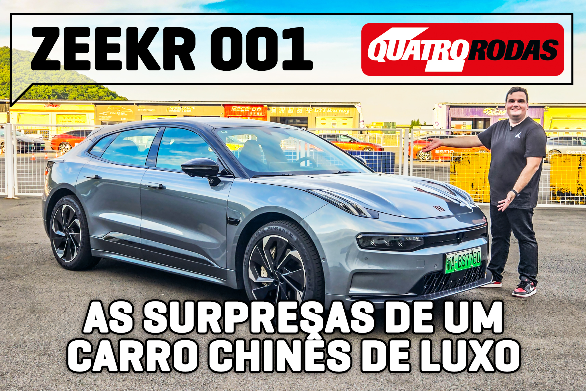 Zeekr 001 tem luxo e desempenho de carro alemão e pode custar 40% menos