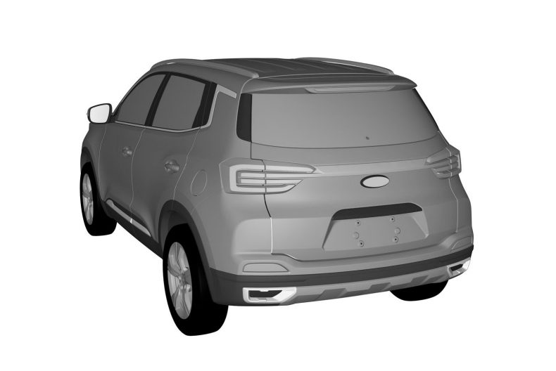 Tiggo 5X traseira Tiggo 5X traseira