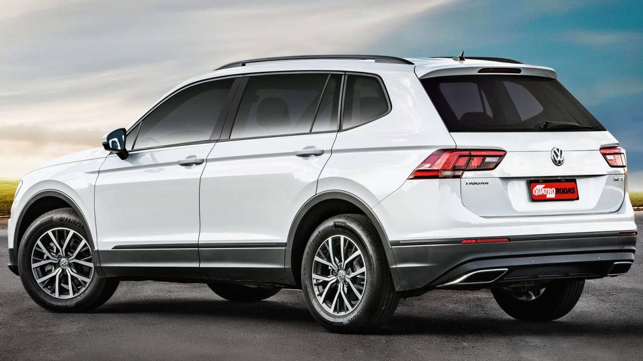 Sedento pelo posto de rei dos SUVs — atualmente do Compass — o Tiguan pode ser alugado por dois anos, na versão Comfortline