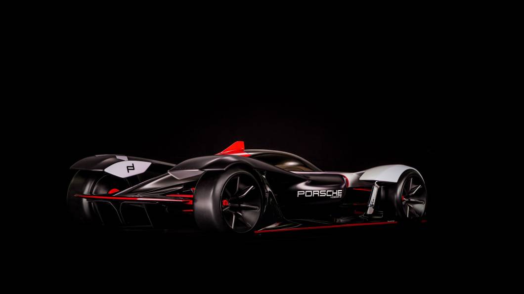 O Porsche Vision E, de 2019 O Porsche Vision E, de 2019