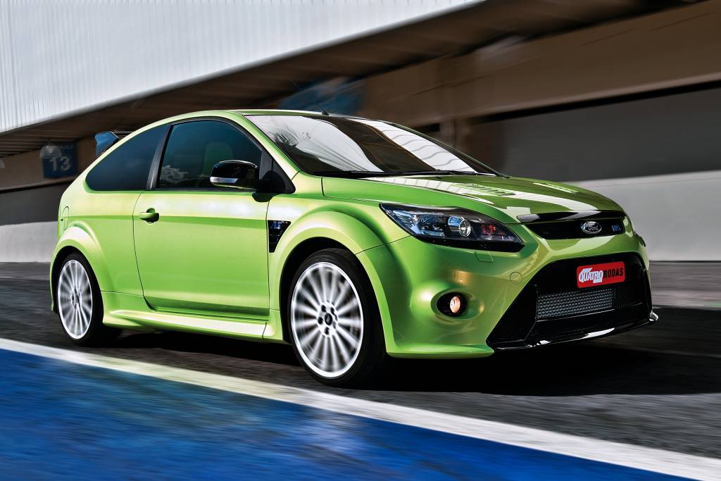 Único Ford Focus RS do Brasil é hatch esportivo com pique de carro de rali