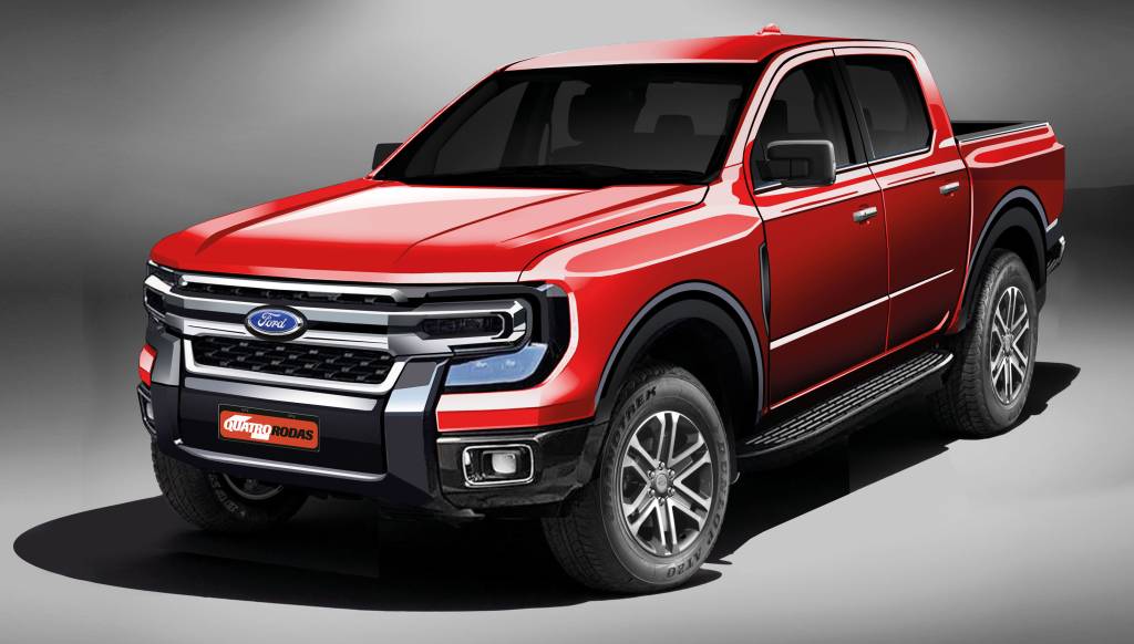 Ford Ranger projeção Ford Ranger projeção