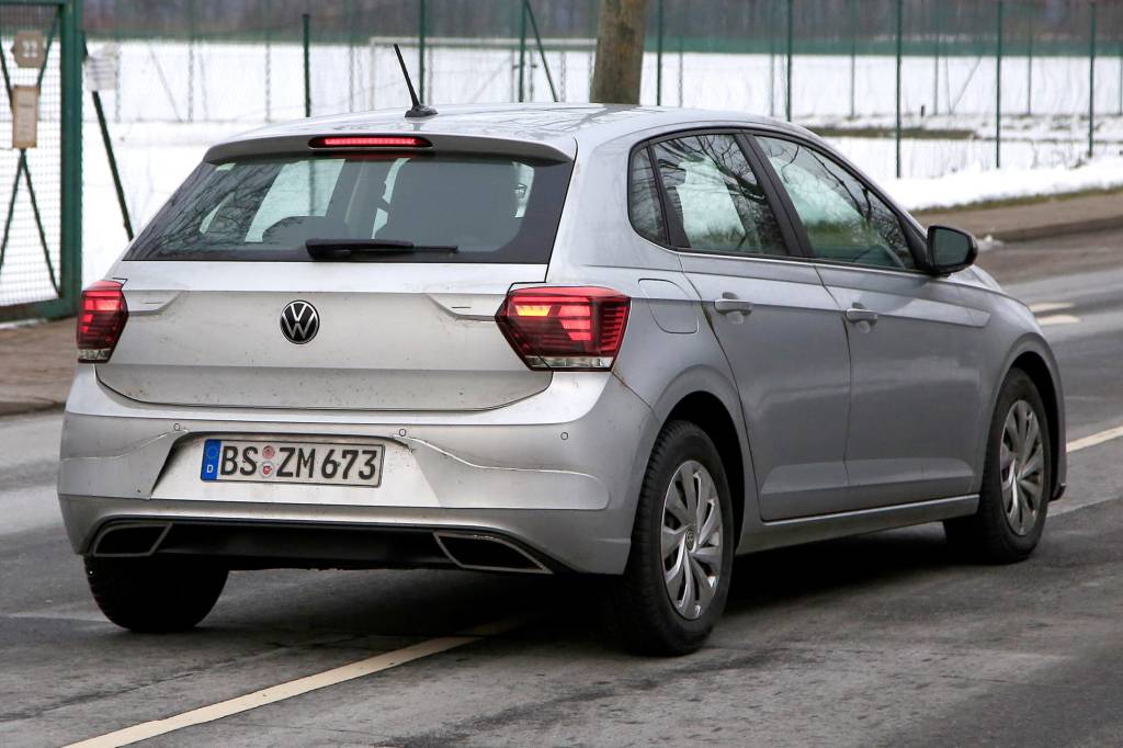 Flagra VW Polo reestilizado Flagra VW Polo reestilizado