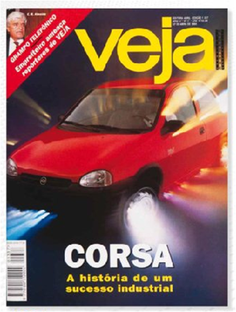 capa veja corsa