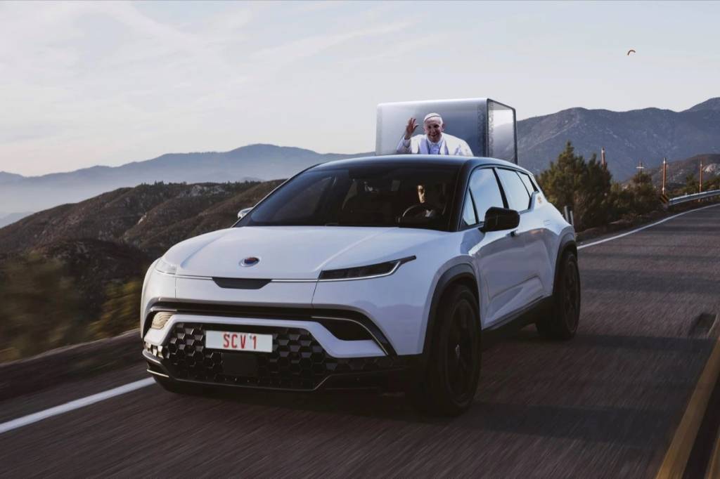 papamovel elétrico fisker papamovel elétrico fisker