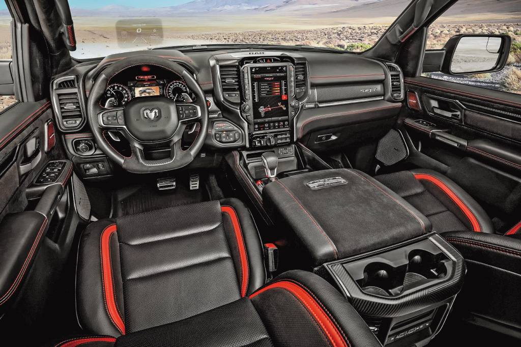 2021 Ram 1500 TRX interior 2021 Ram 1500 TRX interior