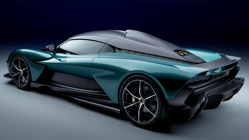 ASTON MARTIN VALHALLA 3 Aston Martin Valhalla visto 3/4 de trás