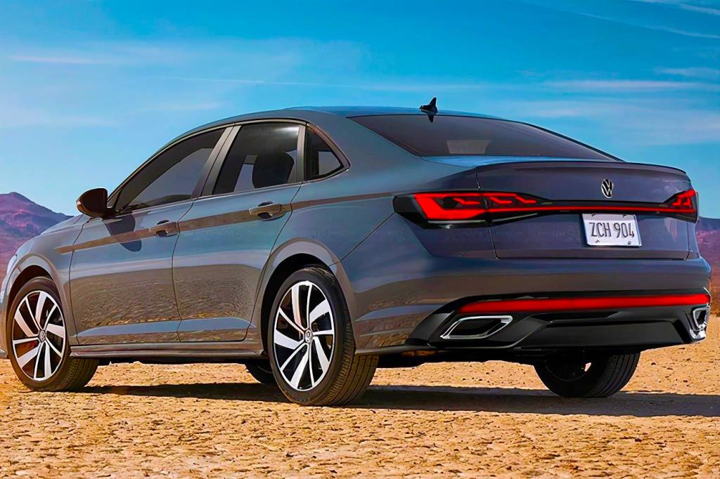 Novo Volkswagen Jetta terá grade iluminada e tecnologia atualizada