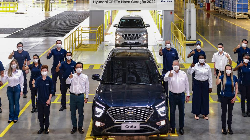 Hyundai inicia fabricação do novo Creta e revela mais detalhes do SUV