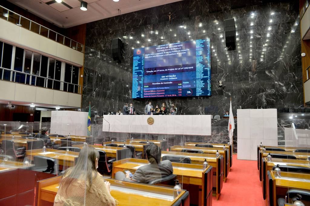 Assembleia Legislativa de Minas Gerais Placar de votação da Assembleia Legislativa de Minas Gerais