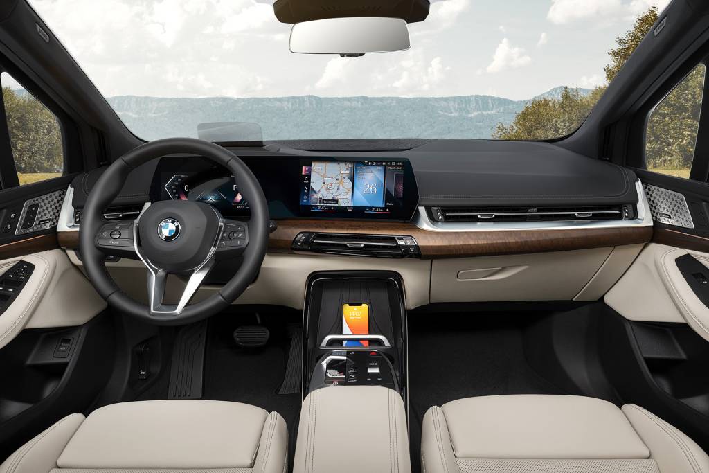 BMW Serie 2 Active Tourer (7) Painel do novo BMW Série 2 Active Tourer