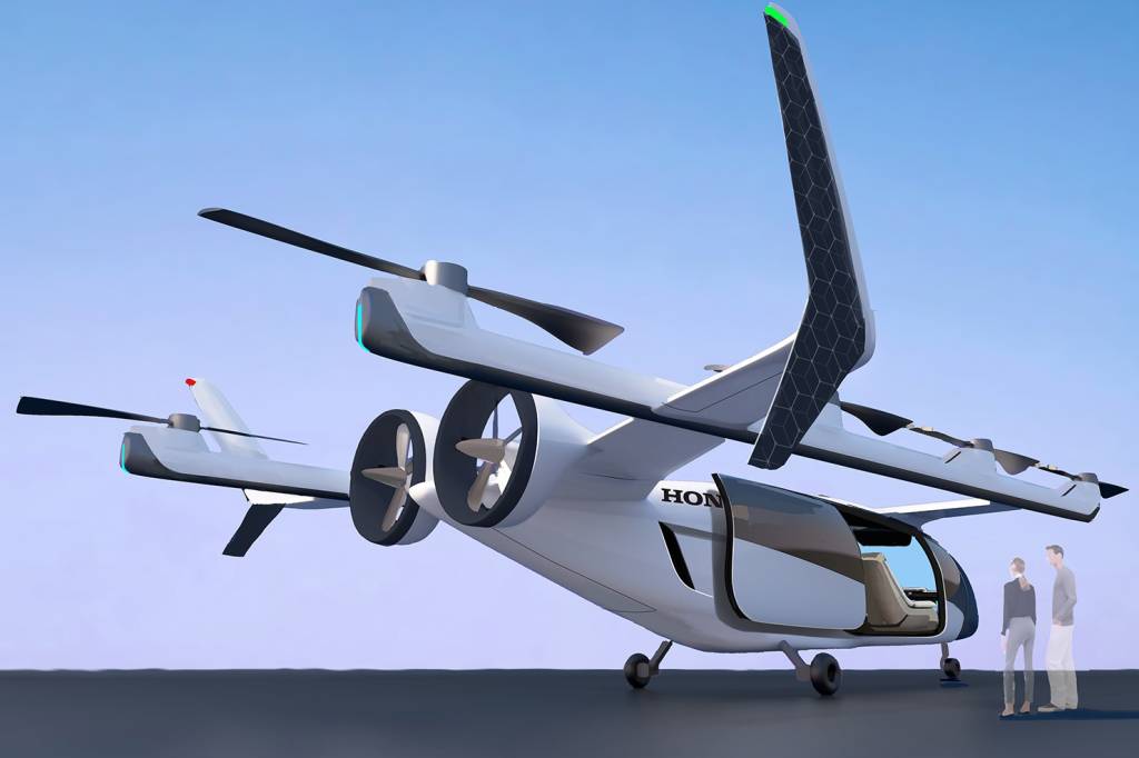 Honda quer criar “ecossistema de mobilidade” com táxis voadores até 2030
