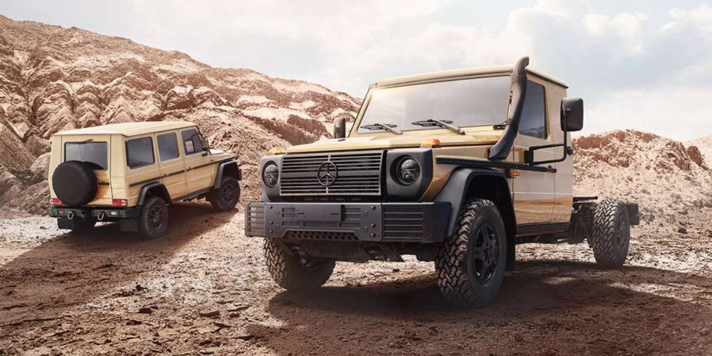 Mercedes Benz Classe G W464 Militar (1) Para os militares é bom que o U