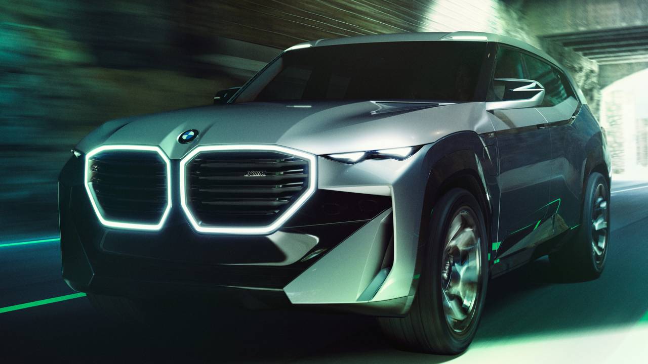 BMW Concept XM visto 3/4 de frente