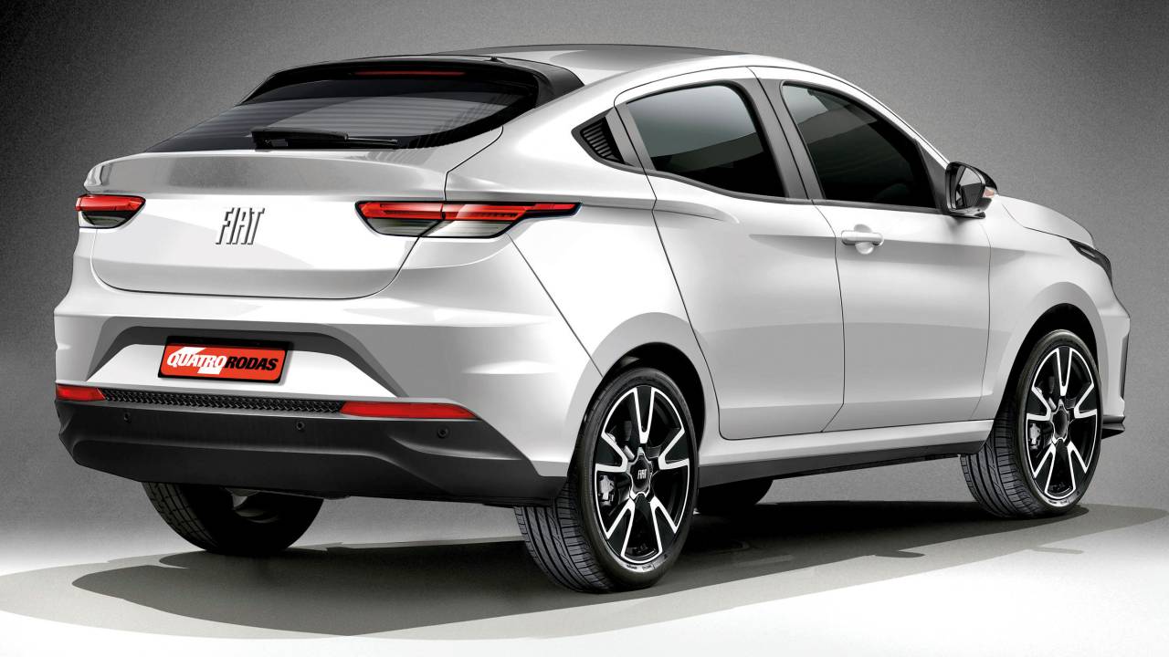 Projeção do Fiat Fastback