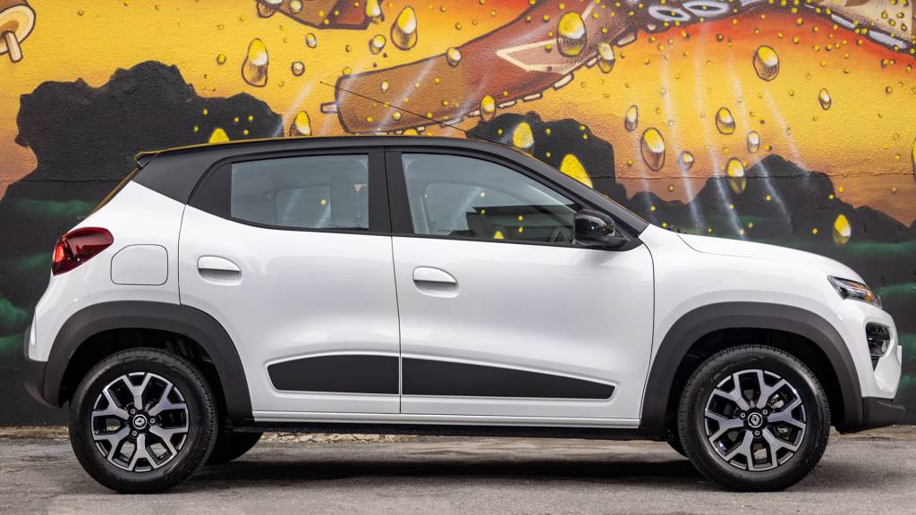 Renault Kwid Intense biton. Foto: Rodolfo BUHRER/ La Imagem / Renault Carroceria é a mesma do velho Kwid
