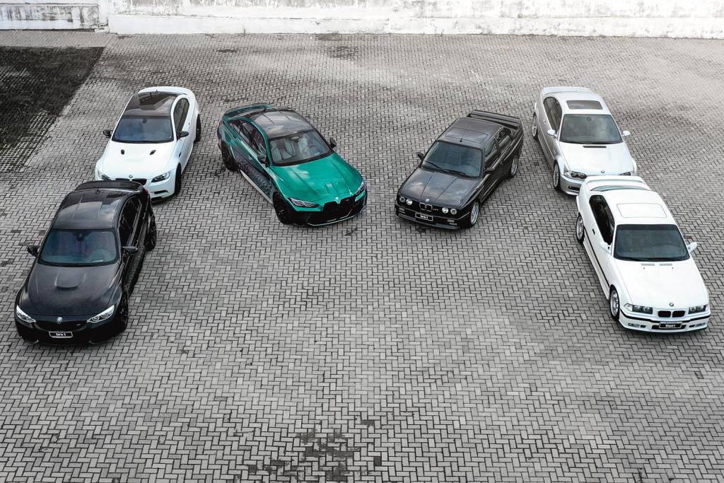 Coleção dos sonhos: brasileiro tem BMW M3 de todas as gerações