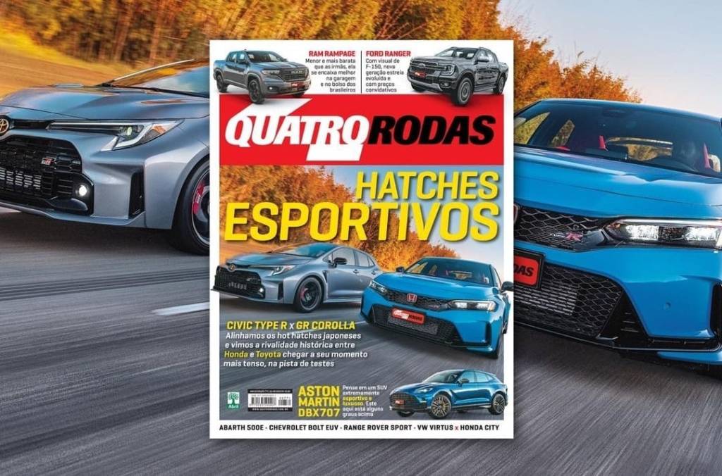 QR de julho: Honda Civic Type R enfrenta o Toyota GR Corolla na pista!
