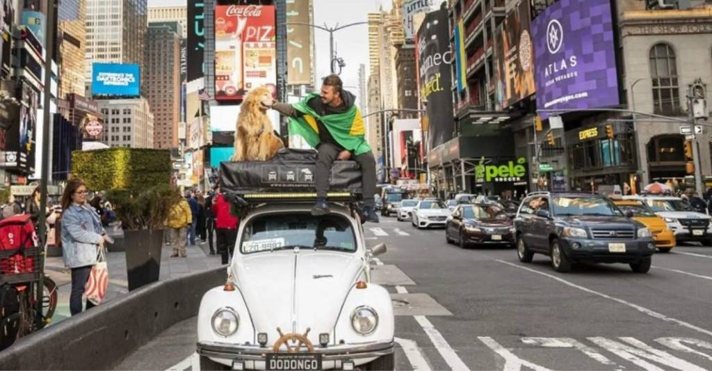 Dono de Fusca que viajou por 16 países com o cachorro morre em acidente