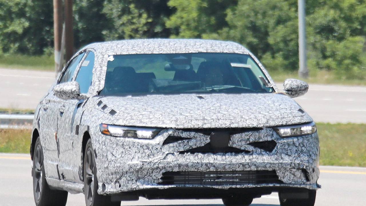 Honda Accord 2024 flagrado