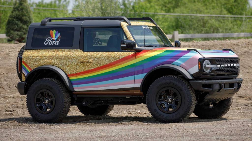 Ford Bronco Pride Ford Bronco no mês do Orgulho LGBT