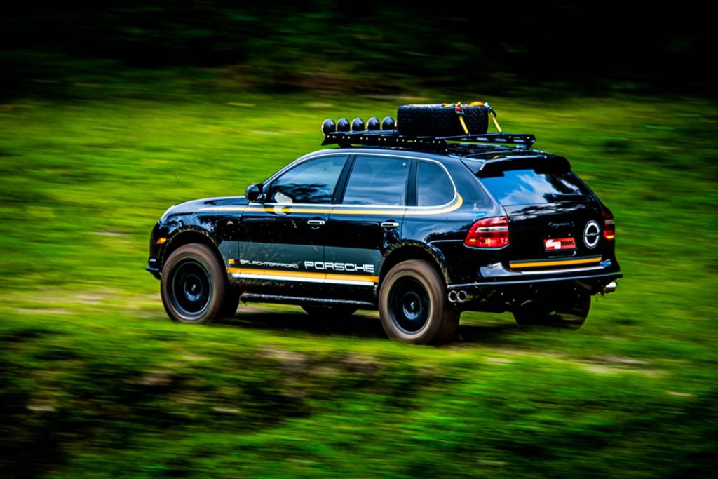 Porsche Cayenne S off-road (11) Porsche Cayenne S Flacht Off Road