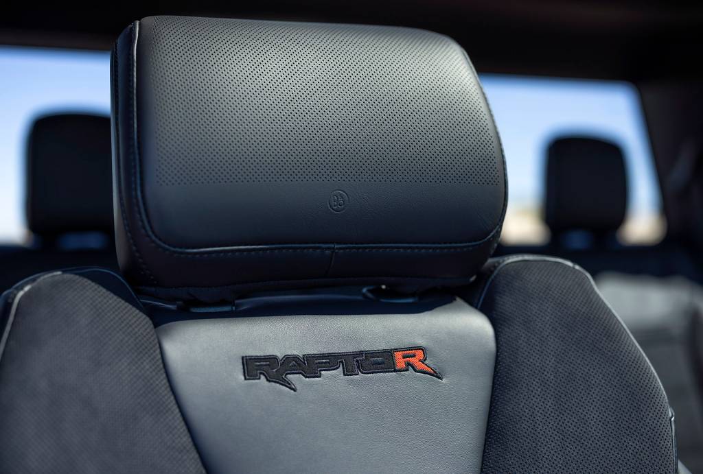 2023 F-150 Raptor R interior 2023 F-150 Raptor R interior