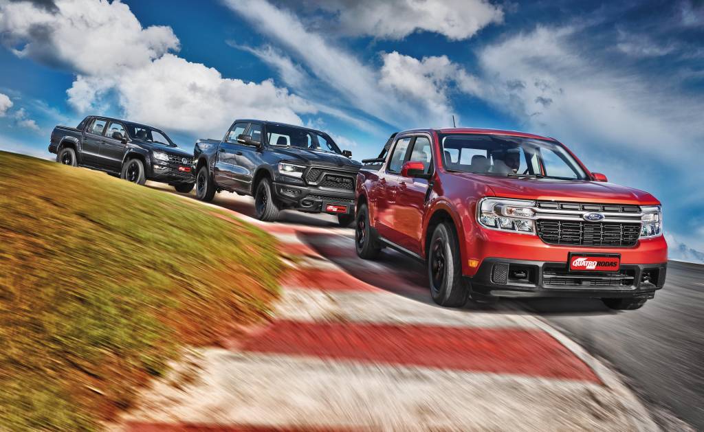 Ram 1500, Maverick e Amarok: reunimos as picapes mais rápidas do Brasil
