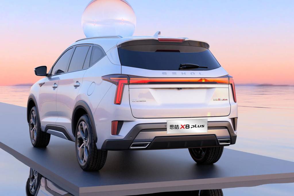 Sehol X8 Plus (7) Modelo terá rodas de aro 19