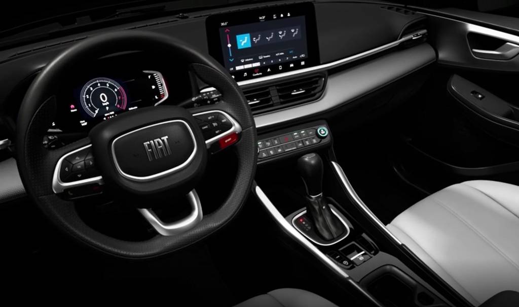 Painel Fiat Fastback 2023 Interior Fiat Fastback