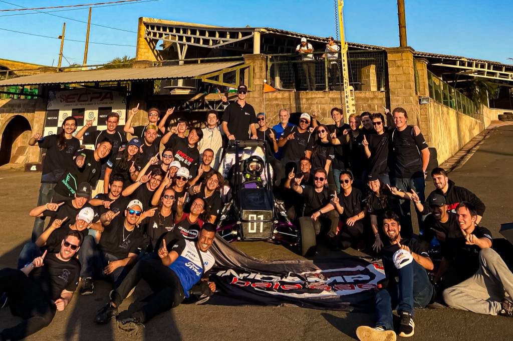Baja SAE Unicamp-11 Próximos passos da equipe de 60 pessoas incluem aperfeiçoar a tecnologia do modelo