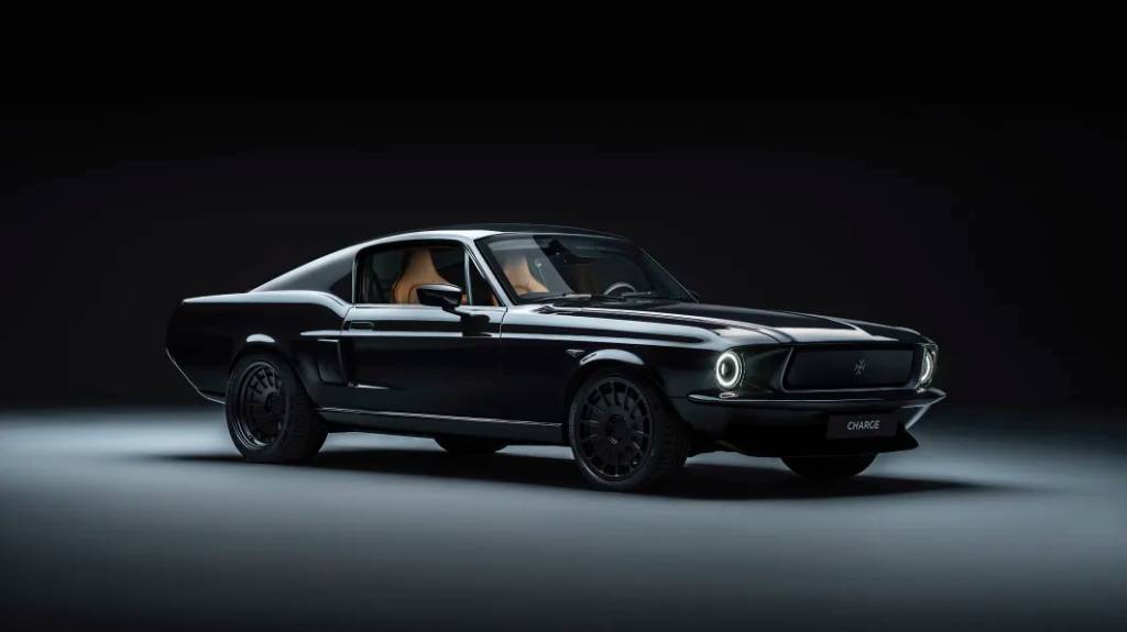 Charge-67-Mustang-electric-06 Charge Mustang 67' dianteira