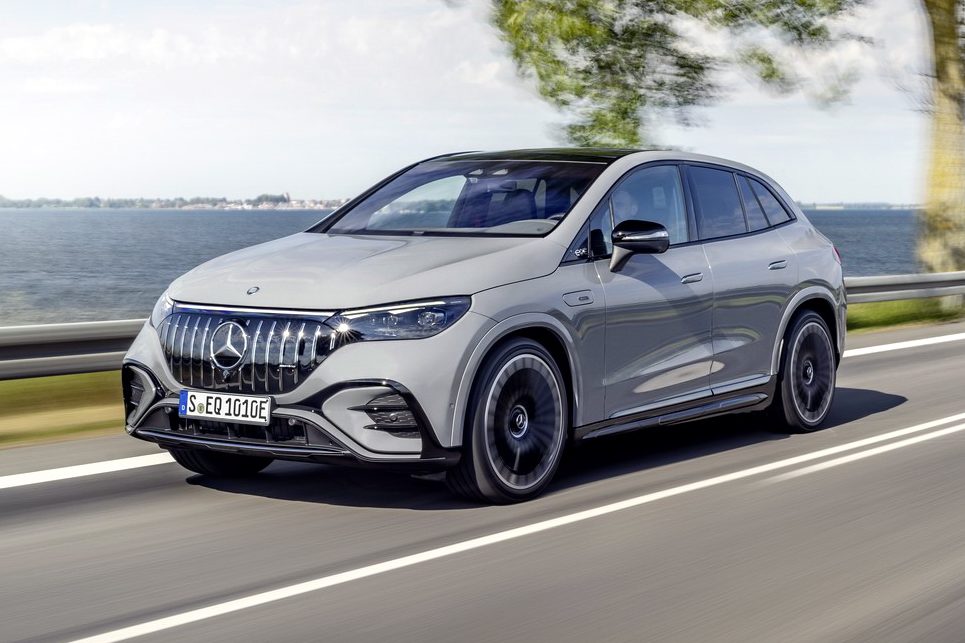 Mercedes-AMG EQE SUV dianteira