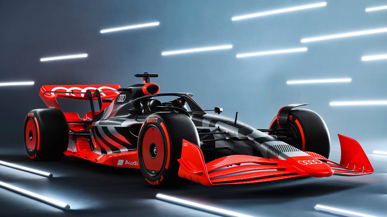 The vehicle shown is a concept vehicle that is not available as a production model.