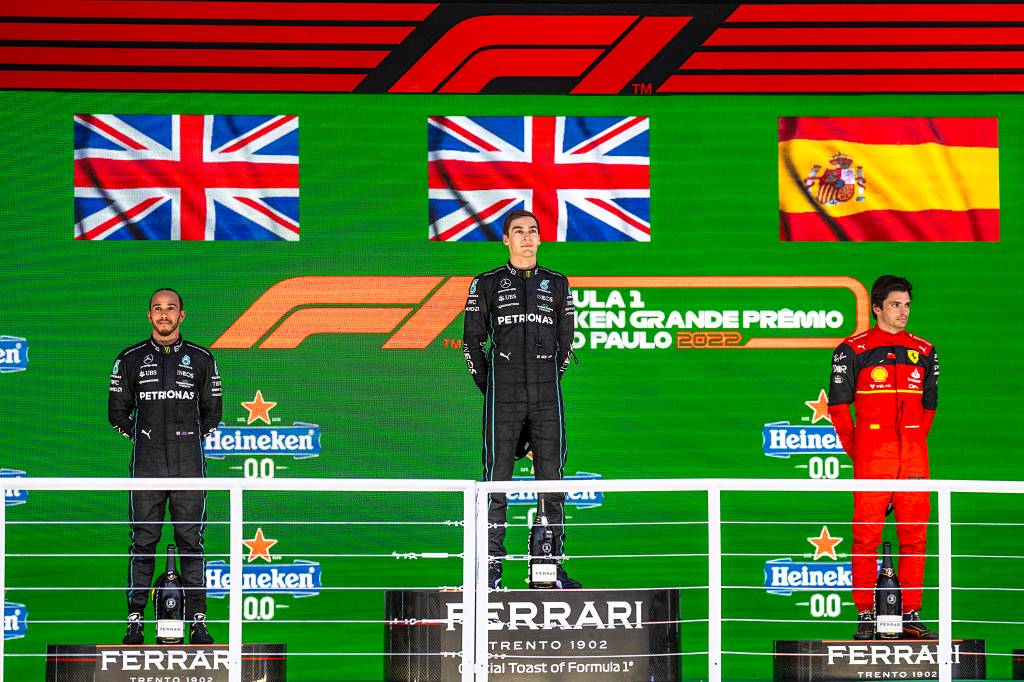 Pódio – GP Brasil Pódio - GP Brasil