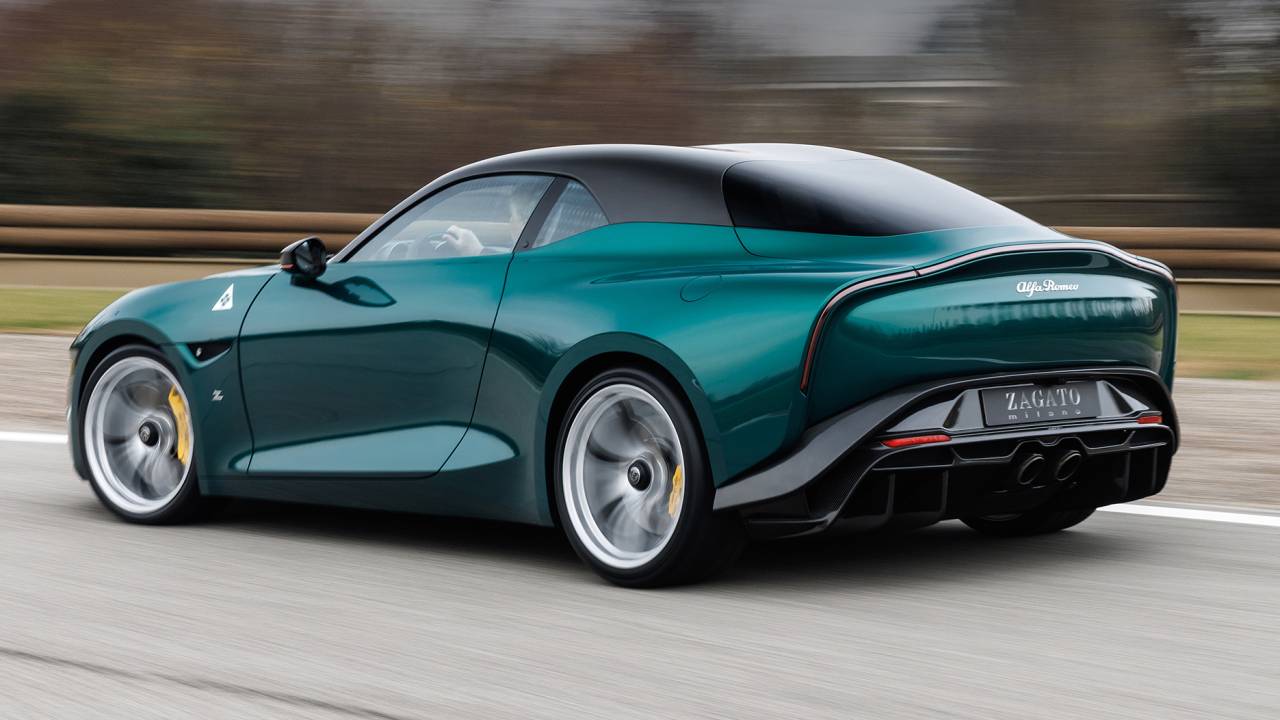 Ideia da Zagato era a mesma de um cliente alemão, que topou ceder um Giulia Quadrifoglio e pagar pela modificação