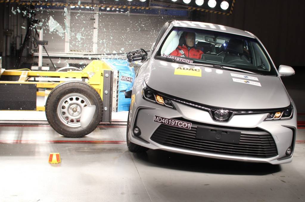 Toyota Corolla recebe cinco estrelas em segurança no Latin NCAP