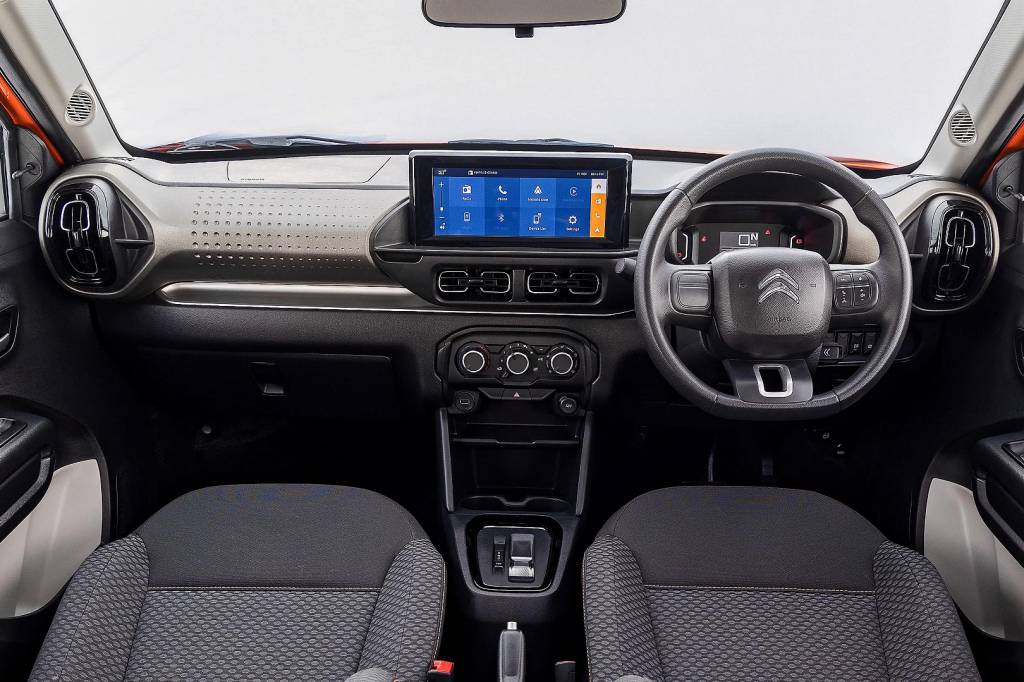 Citroen e-C3 elétrico (5) Interior também se manteve quase inalterado