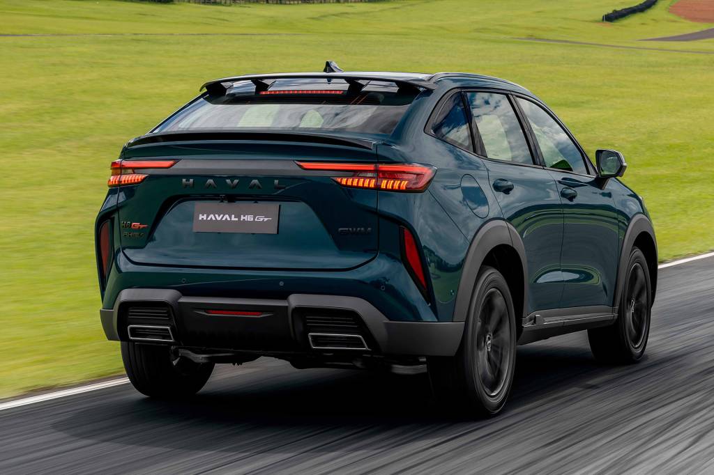 GWM Haval H6 GT (12) Caimento cupê é só um dos destaques do modelo esportivo da GWM