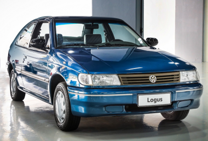 Volkswagen Logus GL exibido no museu da Volkswagen