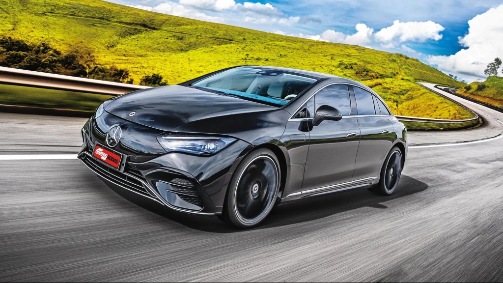 Teste: Mercedes-Benz EQE 300 é Classe E elétrico com cabine ‘gamer’