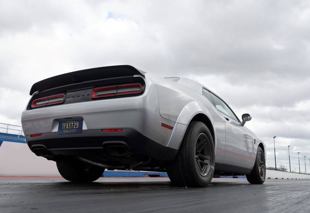 The 2023 Dodge Challenger SRT Demon 170 reaches 60 miles per hou Dodge Challenger SRT Demon 170