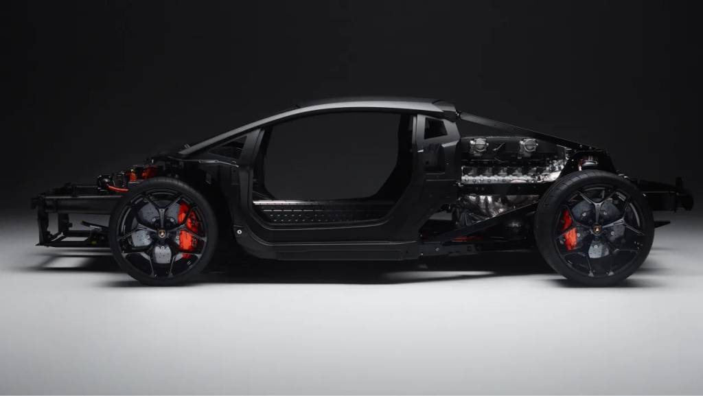 Lamborghini LB744 rolling chassis-2 Lamborghini LB744